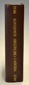 1902 Wisden Cricketers Almanack - 39th edition complete with the original wrappers and rebound in