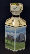The St. Andrews Golfing Whisky Decanter by Pointers of London and Edinburgh - with original Bill