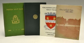 Golf Club Scottish Centenaries and Half Centenaries to include 