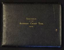 1909 cricket book titled 