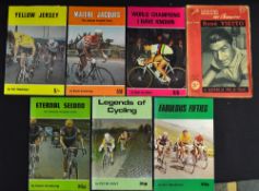 Collection of various cycling booklets from the 1950/70's to include 