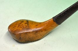 J & D Clark late transitional scare neck brassie in golden beechwood