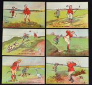 Scarce set of 6 