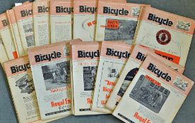 Collection of 1943 wartime bicycling magazine's - to include 