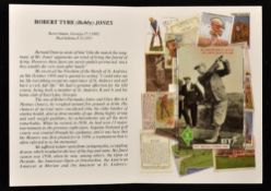 Bobby Jones BT phone card - no.2 in Series of 3 - in the original pocket titled 
