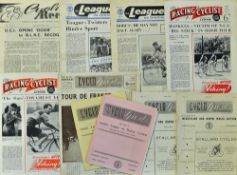 Collection of English Cycling magazines for the 1940/50's to incl Cycling Recorder 1947, Cyclo Sport