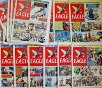 1957 The Eagle Comic Collection Featuring Dan Dare a great selection of Eagle Comics featuring Dan