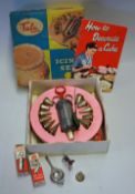 Tala Icing Set to consist of syringe, tubes, turntable and icing book, appears in good condition