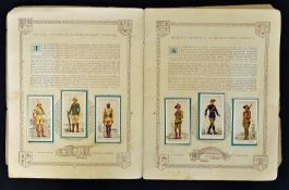 India and Punjab - Military Uniform Cigarette Cards an album published by John Player Special, title