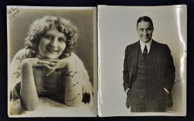 Sydney John Chaplin (1885-1865) Signed Photograph and personal correspondence from first wife Minnie