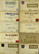 WWI France ‘Sites From War’ Postcard Selection a quantity of detachable Photo-card type postcards