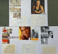 Sporting Autograph Selection including Frank Skinner, Frank Bruno, Austin Healey, Kelly Holmes,