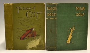 Early cornerstone golf books (2) to incl Wm Park Jnr - 