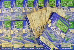 1960s Blackburn Rovers home football programmes consisting of 1958/9 to 1965/6 respectively,