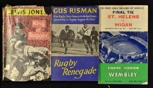 Rugby League books and Cup Final programme to incl 