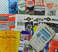 Assorted Selection of 1960s football programmes a wide variety of teams included Manchester