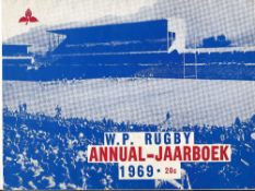 1969 Western Province (South Africa) v Australia rugby programme/ annual yearbook - played on the