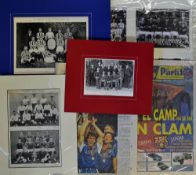 Assorted Football memorabilia collection to include FA books for Boys 1940's onwards, Huddersfield