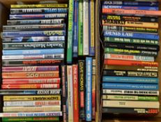 1970/80s Football Book selection includes Inside Soccer, Tommy Smith, Stanley Matthews, Call The