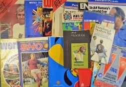Mixed selection of football programmes comprising programmes for European Cup Finals 1967 Celtic v
