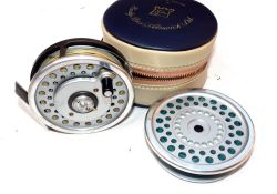 REEL & SPOOL: (2) Hardy Marquis 7 multiplier reel in fine condition, U shaped line guide,