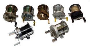 REELS: (7) DAM Germany anti backlash multiplier reel, counterbalanced handle, brake adjuster, a