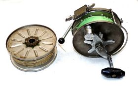 REEL & SPOOL: Allcock Commodore stainless big game reel, 6