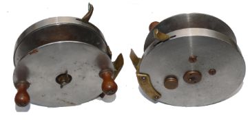 REEL: Rare carter & Co, London Rustless alloy big game Tope reel, 5.75