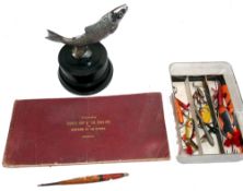 ACCESSORIES: Stooke's Tourist Map Of The River Wye from Hereford to the Severn 1892, colour maps and