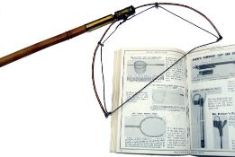 ACCESSORY: Unusual salmon tailer stamped 
