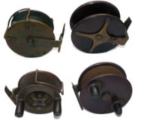 REELS: (2) Pair of Ogden Smith sea reels, a Fabros 4.5