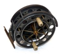 REEL: Rare Allcock Aerial double ventilated alloy reel, 4.5