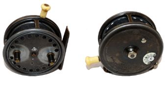 REEL: Fine Hardy The Silex Major alloy casting reel, 3.5