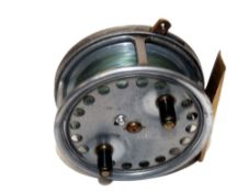 REEL: Hardy Silex Major alloy drum casting reel, 3.5
