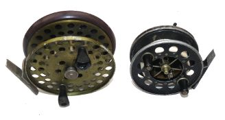 REELS: (2) Allcock Aerial Centrepin reel 3.75
