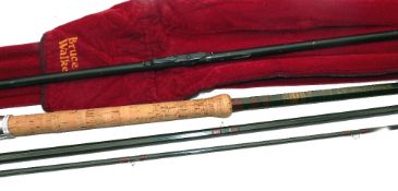ROD & TAILER: (2) Bruce & Walker Hugh Faulkus Hexagraph Sepycaster No.1 rod, 15' 3 piece hexagonal