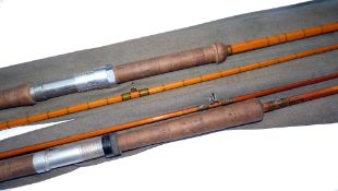 RODS: (2) Hardy No.2 LRH spinning rod, 9'6