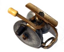 REEL: Malloch Erskine Patent multiplier side casting reel, 3.5