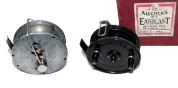 REELS: (2) Allcock's Reflex tournament style alloy casting reel, 3.5