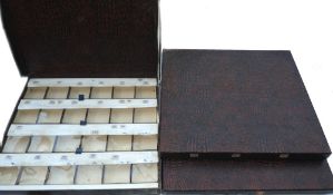 ACCESSORIES: (3) Three vintage classic fly retail storage boxes, each 15