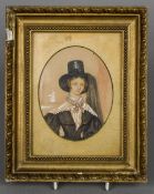 ENGLISH SCHOOL (early 19th century) Portrait miniature of Miss Margaret Gilchrist,