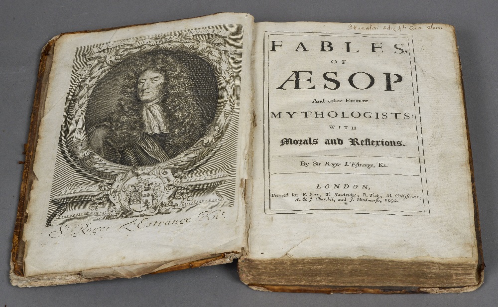 Fables of Aesop and Other Eminent Mythologists with Morals and Reflections by Sir Roger L'Estrange,