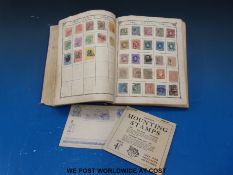 The Lincoln stamp album and contents