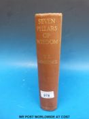 T.E. Lawrence 'Seven Pillars of Wisdom' (London, Jonathan Cape, 1935).