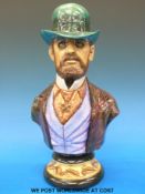 A Michael Sutty bust of Toulouse Lautrec, 11