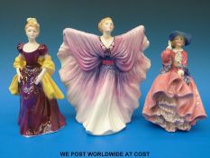 Three Royal Doulton figures, 
