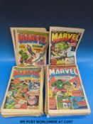 A collection of Marvel comics to include 'The Amazing Spider-Man',