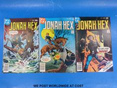 DC Comics Jonah Hex numbers 4,5 and 6 from 1977,