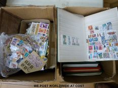 A very large collection of all world stamps, loose and in albums,