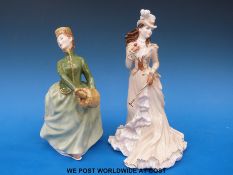 Royal Doulton figurine Grace and Coalport 'Helena'